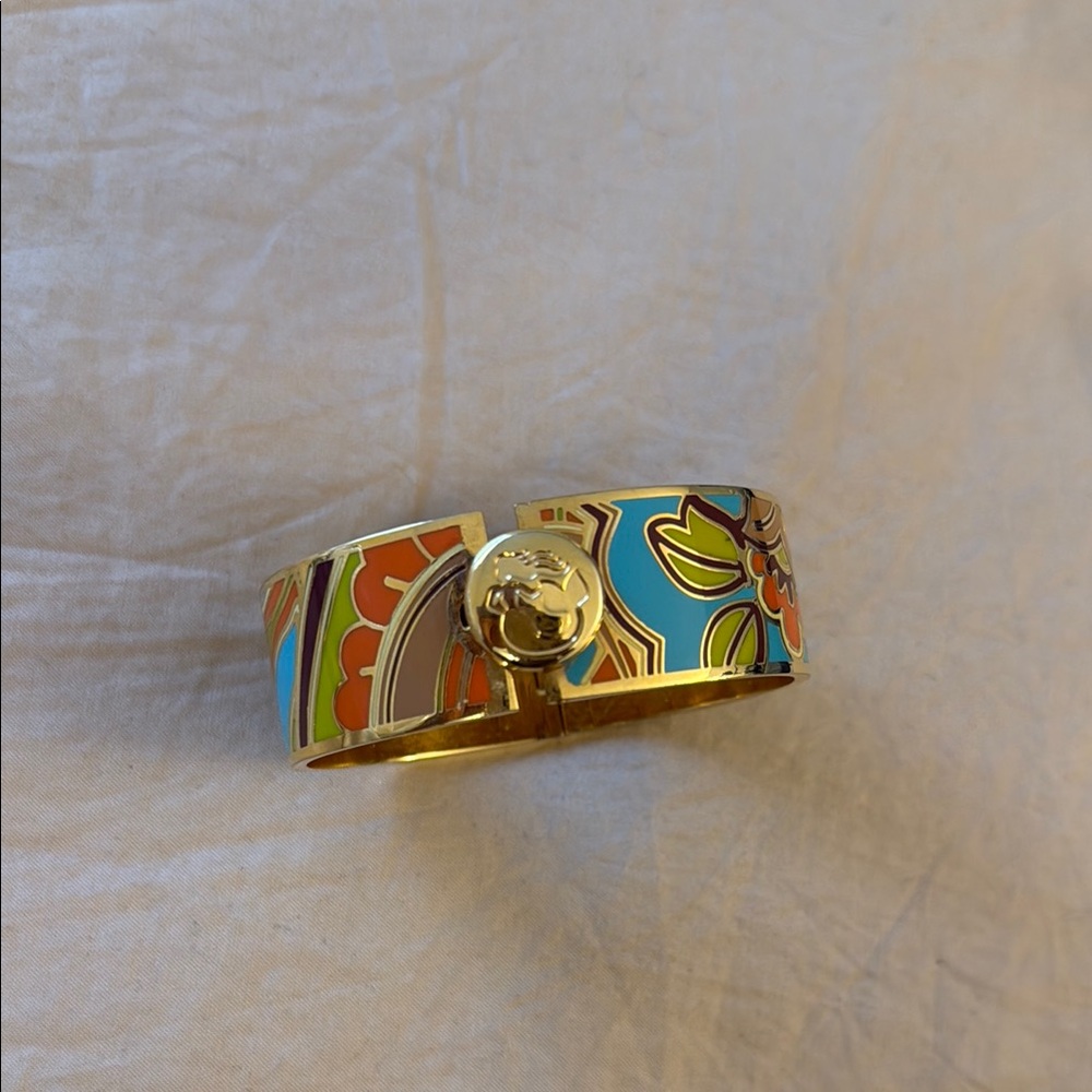 Spatina 449 Floral Gold Bangles